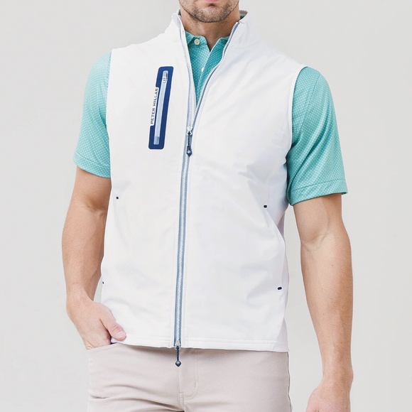Peter Millar Crown Sport Hyperlight Fuse Hybrid Vest white Large - Picture 16 of 16